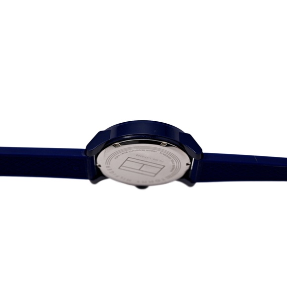 Tommy Hilfiger Men's Quartz Plastic and Rubber Casual Watch Blue 1791322 - Picture 6 of 10